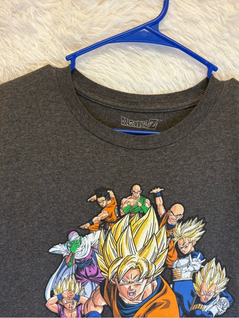 Dragon Ball Z “Team Awesome” Graphic Kids T-Shirt | Size Large 🧡 🔥 - Picture 7 of 16
